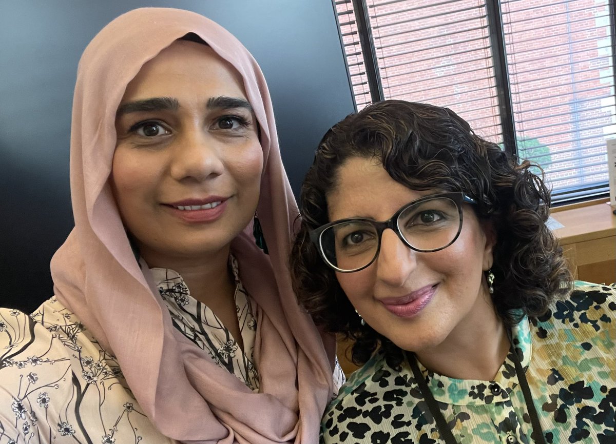 Sorry - not sorry - fan girl moment today for me as I met @DrNighatArif - as inspiring in real life as on the TV & social media - keep being brill and representing the way you do - it’s having a huge positive impact on so many 🤩