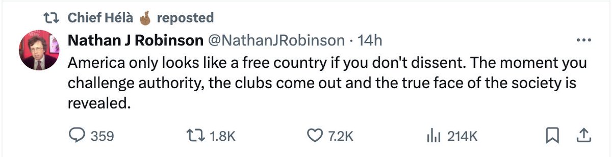 kyrie irving retweeting nathan j robinson is the funniest thing i've ever seen in my life
