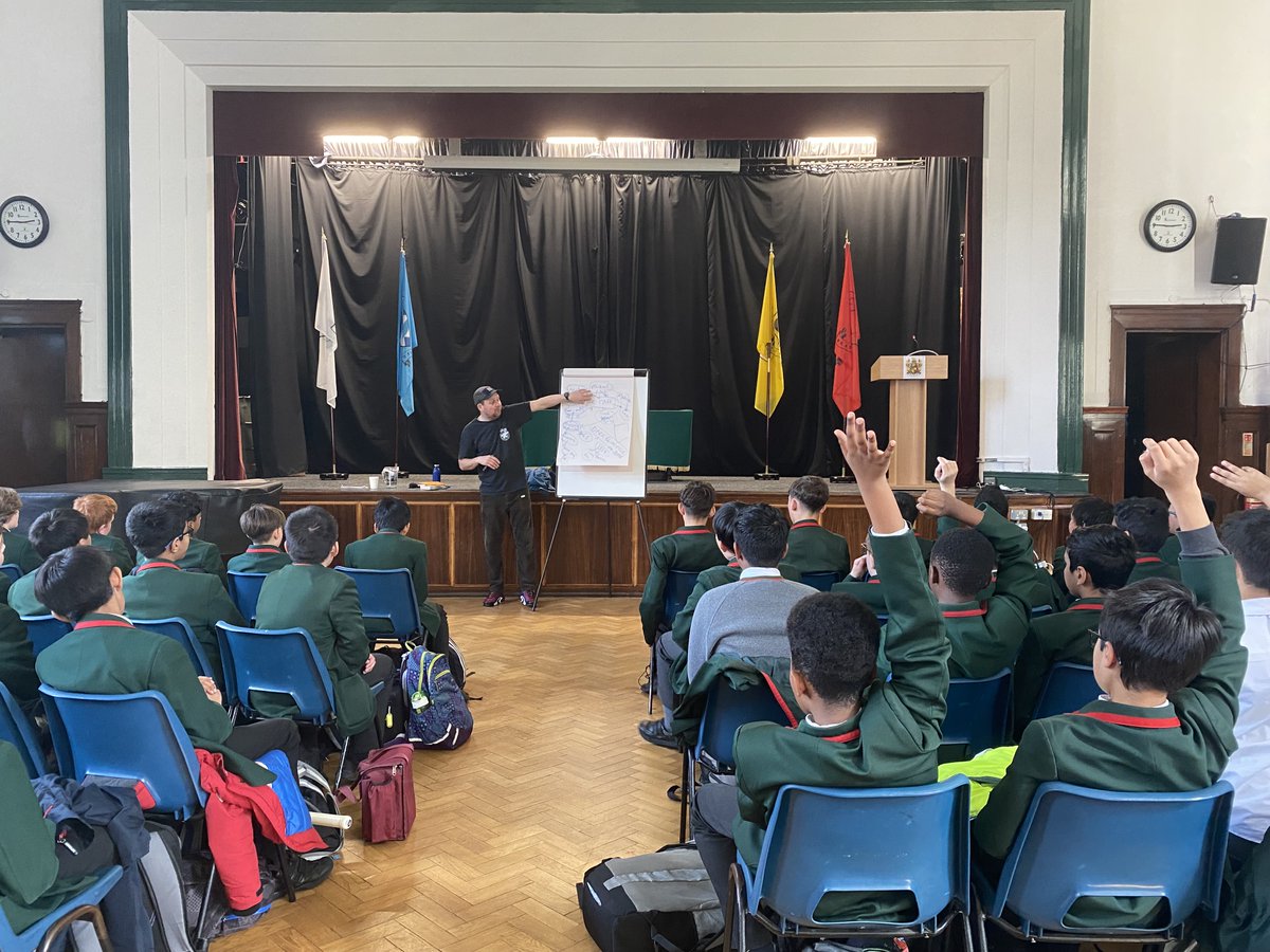 Year 7 and 8 attended a great talk and creative writing session with the author Steven Camden today. Camden, a novelist; spoken word poet and drama script writer, demonstrated his own writing process with the help of suggestions from the year group.