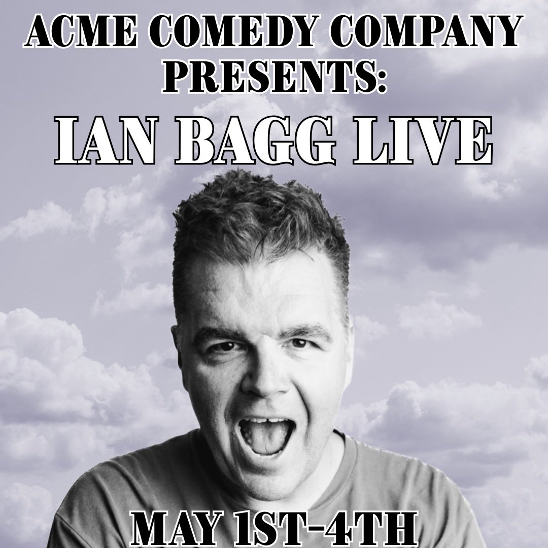 This week at Acme: Experience the hilarious and always unique comedic stylings of Ian Bagg this Wednesday-Saturday at Acme Comedy Company! Only a handful of tickets left. Get yours now before it’s too late! 🔥 Tickets: acmecomedy.seatengine.com/events/88266 #standup #funny #northloopmpls