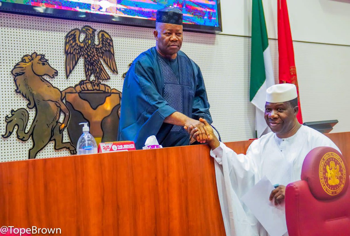After 6-week recess, Senate resumes with rowdy session over seats -  orderpaper.ng/2024/04/30/aft…