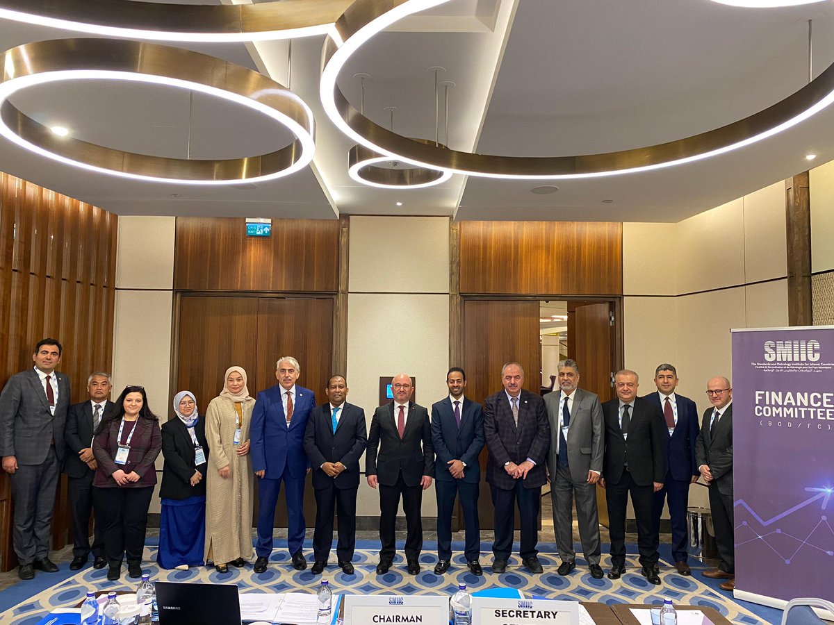İslam Ülkeleri Standartlar ve Metroloji Enstitüsü (SMIIC) Finans Komitesi toplantısını İstanbul’da gerçekleştirdik.