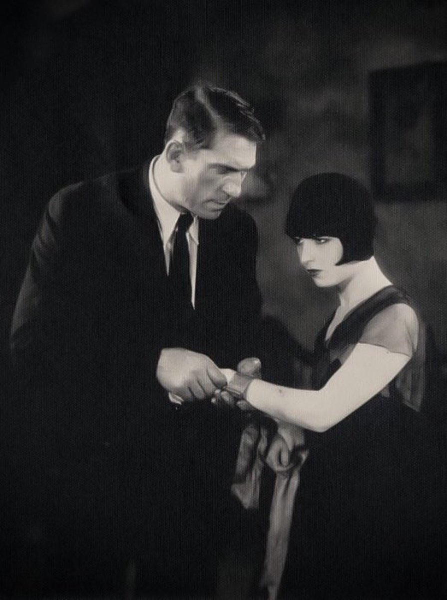 Louise and Victor McLaglen in a still from A Girl in Every Port (1928).