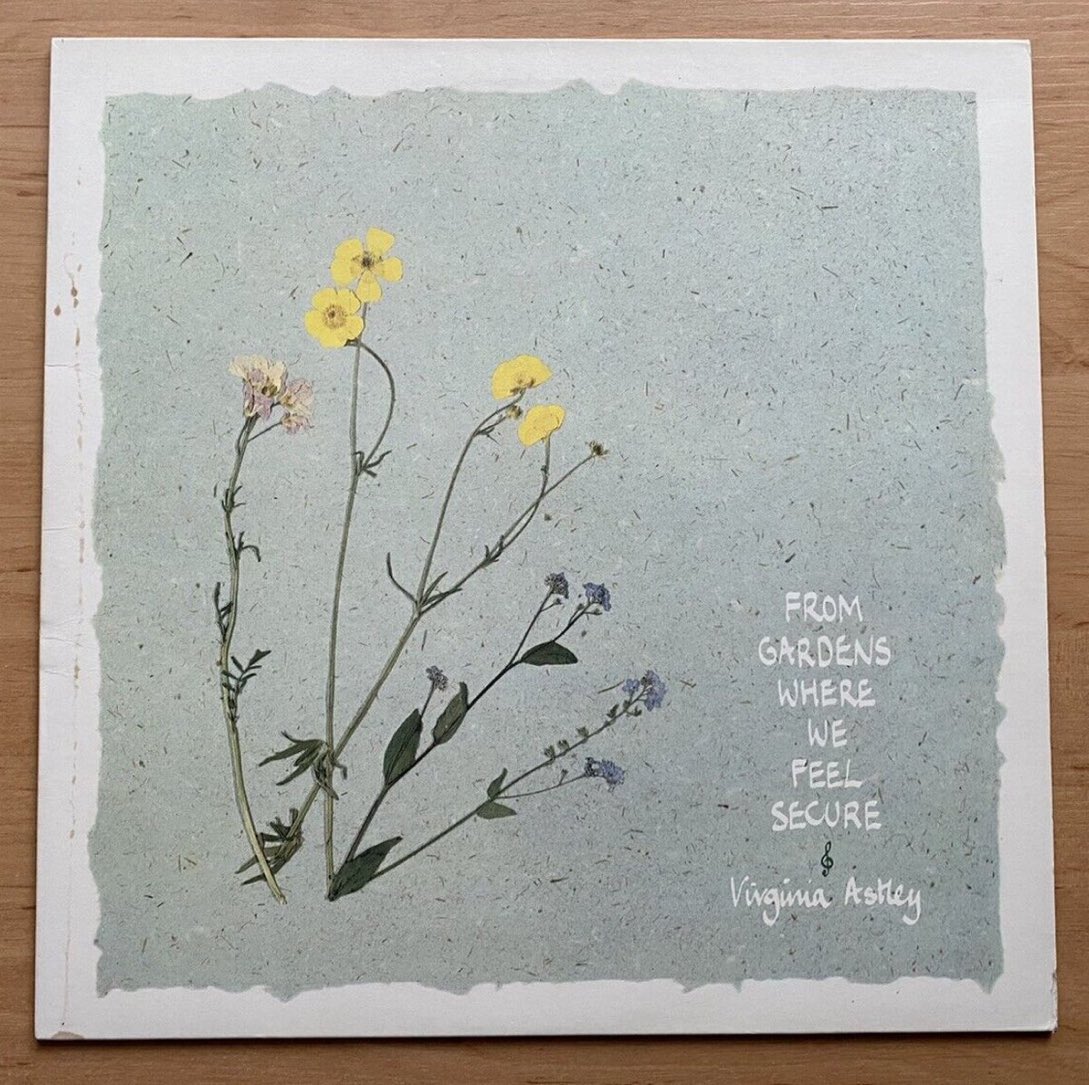 #NowPlaying Virginia Astley From Gardens Where We Feel Secure 1983 Weather appropriate music….