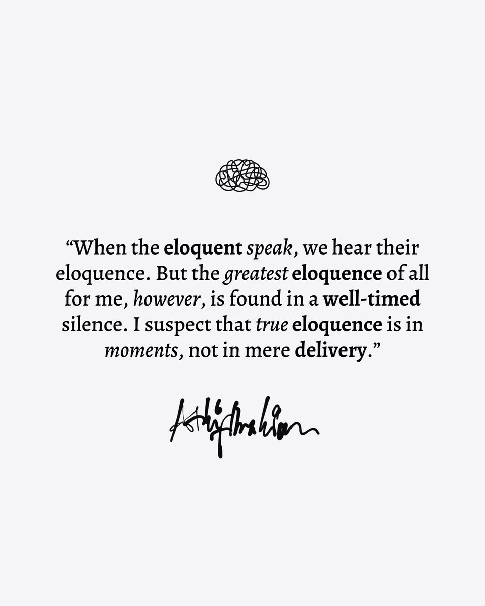 I suspect that true eloquence is found in moments, not in mere delivery. #writing #relationship #advice #leadership #philosophy #entrepreneurship #psychology #romance #life #hr #medium #chatgpt #writingcommunity #mentalhealth #ai #inspiration #motivation #humanresources