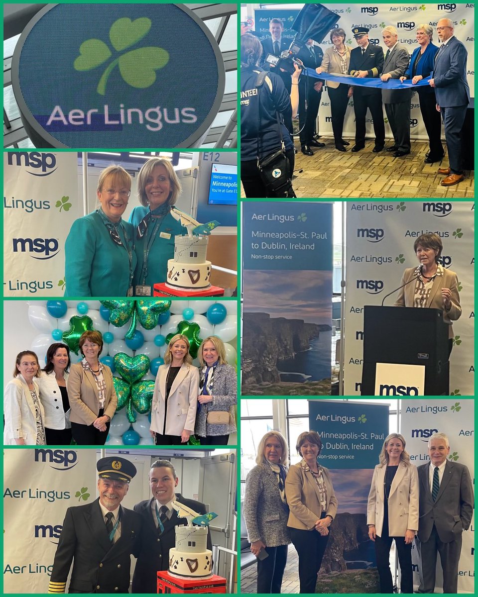 As an island destination the importance of convenient, nonstop air access cannot be overstated. ⁦@TourismIreland⁩ pleased to support the relaunch of ⁦@AerLingus⁩ MSP - DUB flight making it easier for visitors from midwest to get to #Ireland ⁦@mspairport⁩ ⁦👏