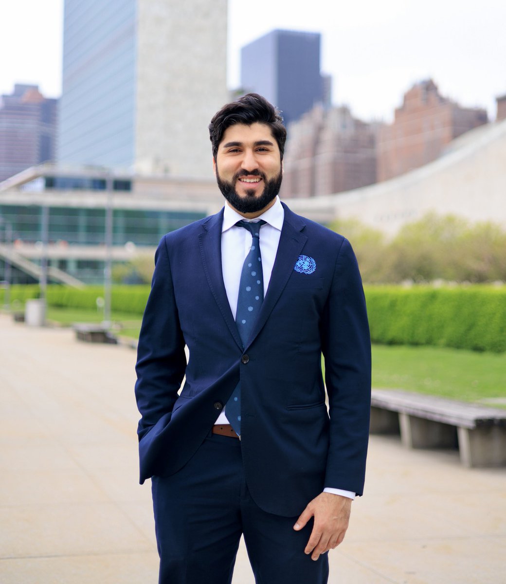 On #TourTuesday, meet @UN 🇺🇳 tour guide Hashim (#Uzbekistan 🇺🇿). Hashim holds a master’s degree in Foreign Languages and a bachelor’s degree in French and Political Science. He is fluent in #English, #Russian #Tajik, and #French and is also a student of the #Arabic language.