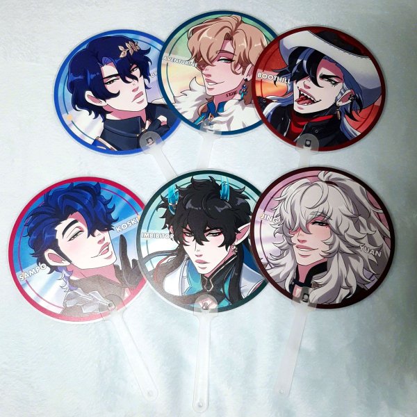 I'm also going to have these new HSR fans at @pop_umai 's Trailblazers in Teyvat event on May 11th! They'll be at Table 11! #trailblazersinteyvat #nightinthetavern