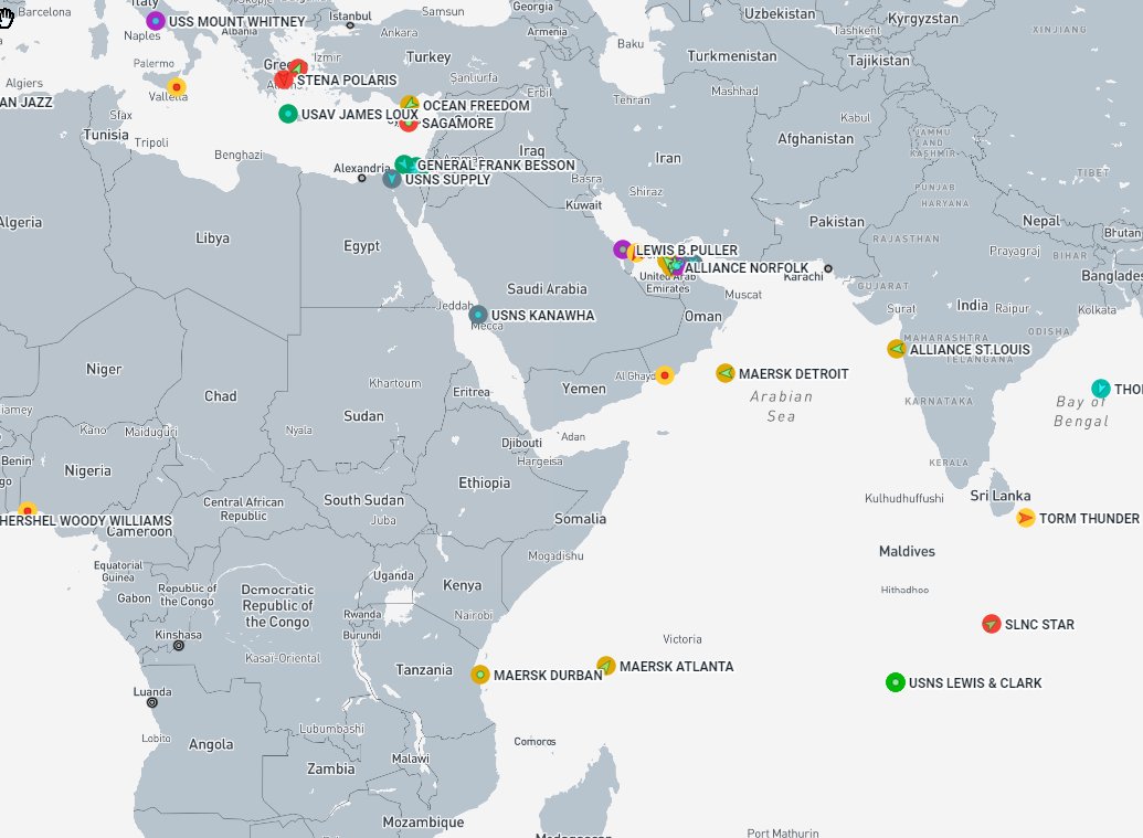 If the #Houthis are now ranging out into the Indian Ocean, beyond the #RedSea, #BabelMandeb & #GulfofAden, this poses a more severe threat against global shipping, including US-flagged ships transiting & operating in that area.