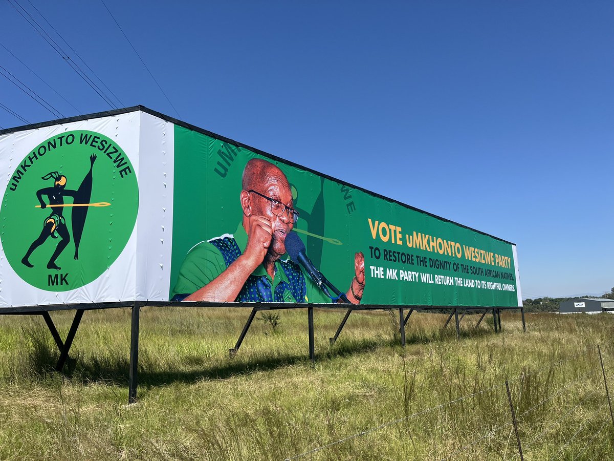 [BREAKING NEWS]

THOSE WHO ARE GOING TO VOTE FOR ANC DOESN'T HAVE A RIGHT TO COMPLAIN ABOUT LOADSHEDDING. UNEMPLOYMENT INEQUALITY.

ANC DON'T RESPECT BLACK THEY ONLY NEED VOTES.

VOTE UMKHONTO WESIZWE COME 29 MAY 2O24.