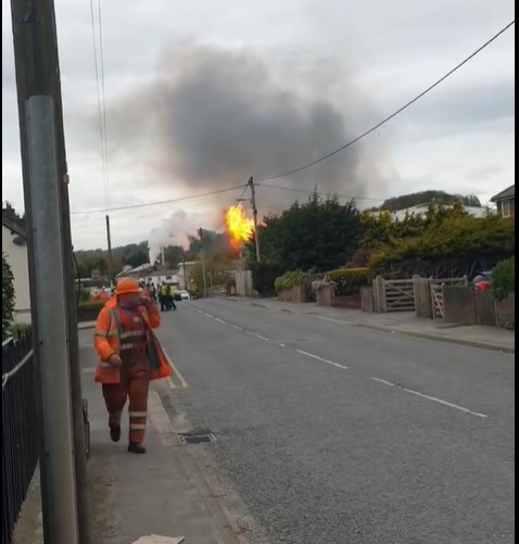 Footage captures multiple explosions as fire rips through chemical plant rb.gy/ysx2m5