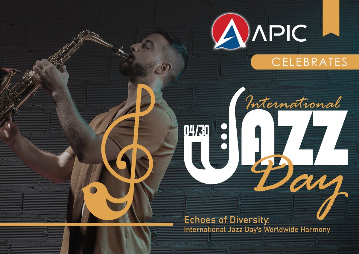 apic_tax's tweet image. 🎷Happy International Jazz Day!🎶

Today, we celebrate the universal language of jazz that transcends borders, cultures, and generations. Let&apos;s honor the legendary musicians who have shaped the history of jazz and continue to inspire us today.

#InternationalJazzDay
#UnityInMusic
