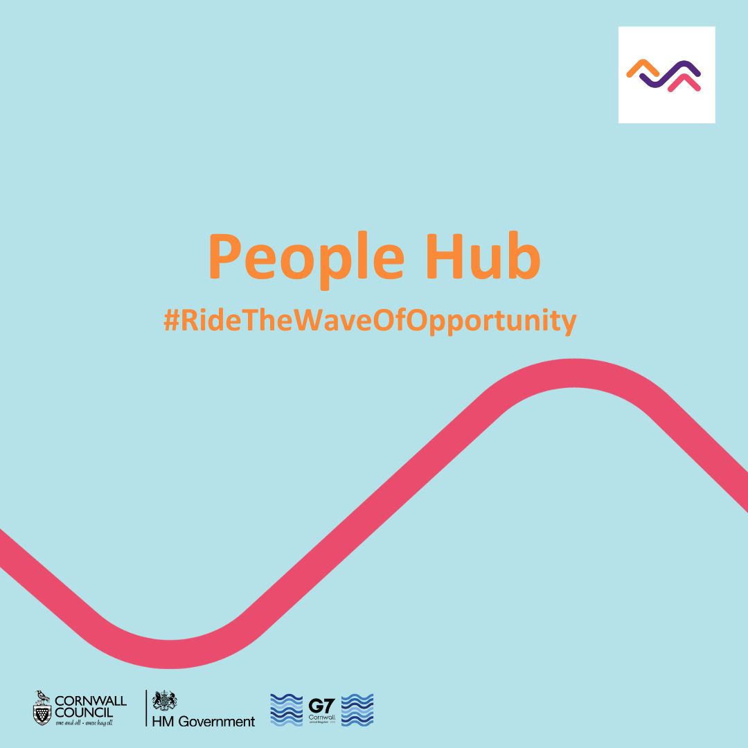 The People Hub is one of the newest additions to the Cornwall Opportunities portal. Access free advice and support for getting into employment and securing job training or fully funded qualifications. Find out more: cornwall-opportunities.co.uk/people-hub/ #PeopleHub #RideTheWavesOfOpportunity