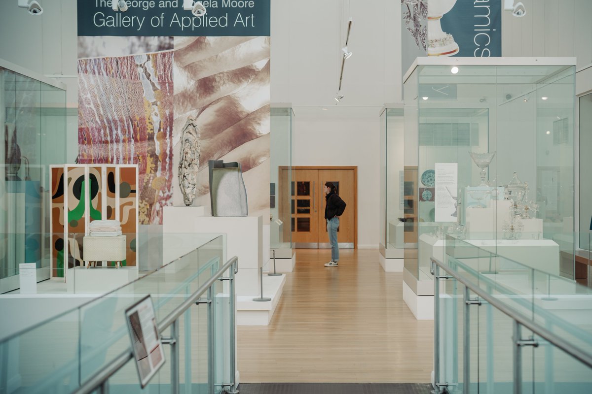 Important visitor notice for Wednesday 1st May: ALL art galleries will be closed briefly on Wednesday until 12.30pm. Please do explore the rest of the museum during this brief period, there's three more floors of exhibitions & spaces to discover or grab a tea/coffee in the café