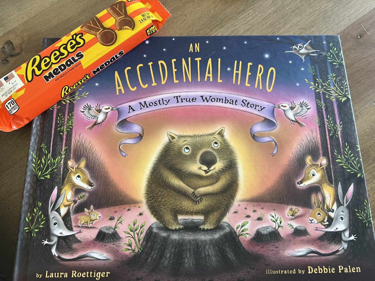 This is a #Gratitude post for everyone who’s left a review on Amazon, Goodreads, Barnes & Noble or requested AN ACCIDENTAL HERO: A MOSTLY TRUE WOMBAT from your library! 🤗🥇📘