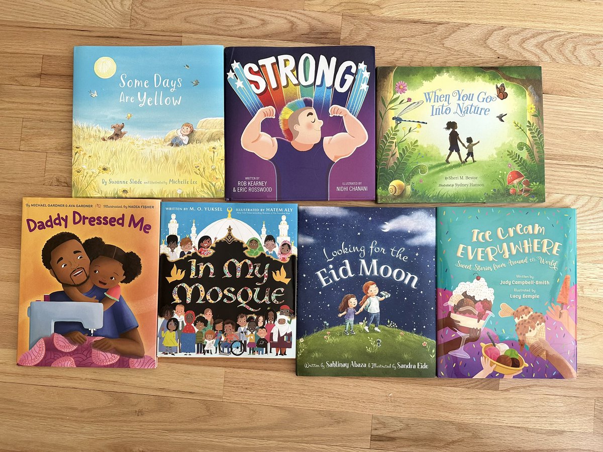 To celebrate getting close to a cool number of followers, I’m giving away this batch of picture books! To enter, follow, L+RP. Bonus: share a great read in the replies. #giveaway ends May 5.