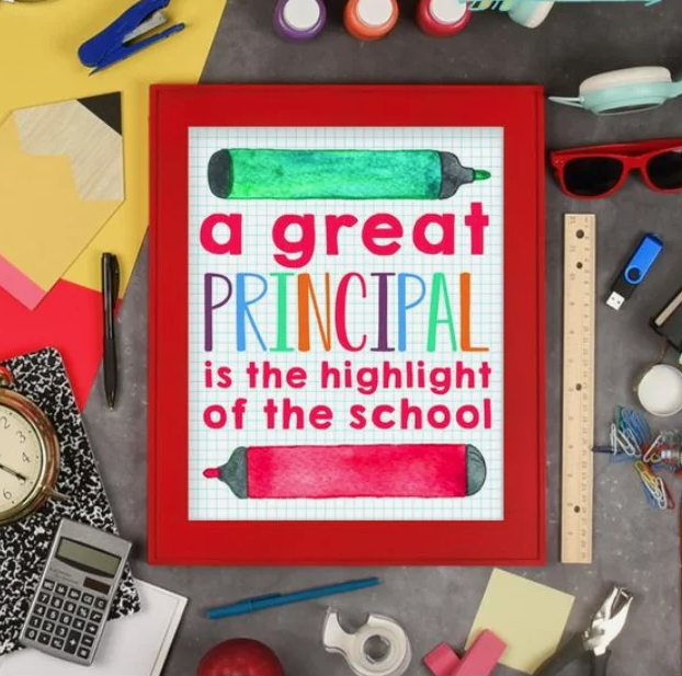 🎉 Happy School Principals Day! 🎉 Thank you Mr. Hewitt, Mrs. Amiet, Mrs. Lockett, Mrs. Muzi, Dr. Fischer, Dr. Milavsky, and Dr. Adam for being the highlights of our schools! 💖