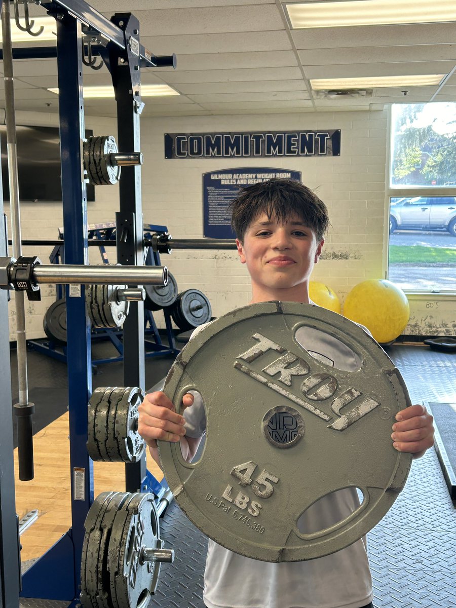 Great day in the weight room with @GALancerS_C ! Congrats to ‘28 Rex Waggle for winning the Last Man Standing finisher!!! 💪🏋️‍♂️#LancerBasketball