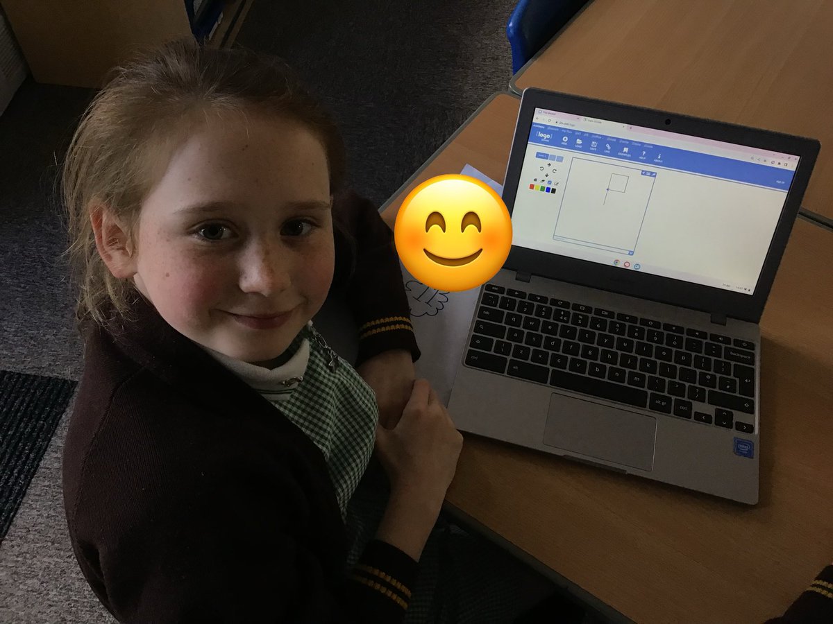 7StHerberts's tweet image. Using commands to create our initials #stherbertscomputing