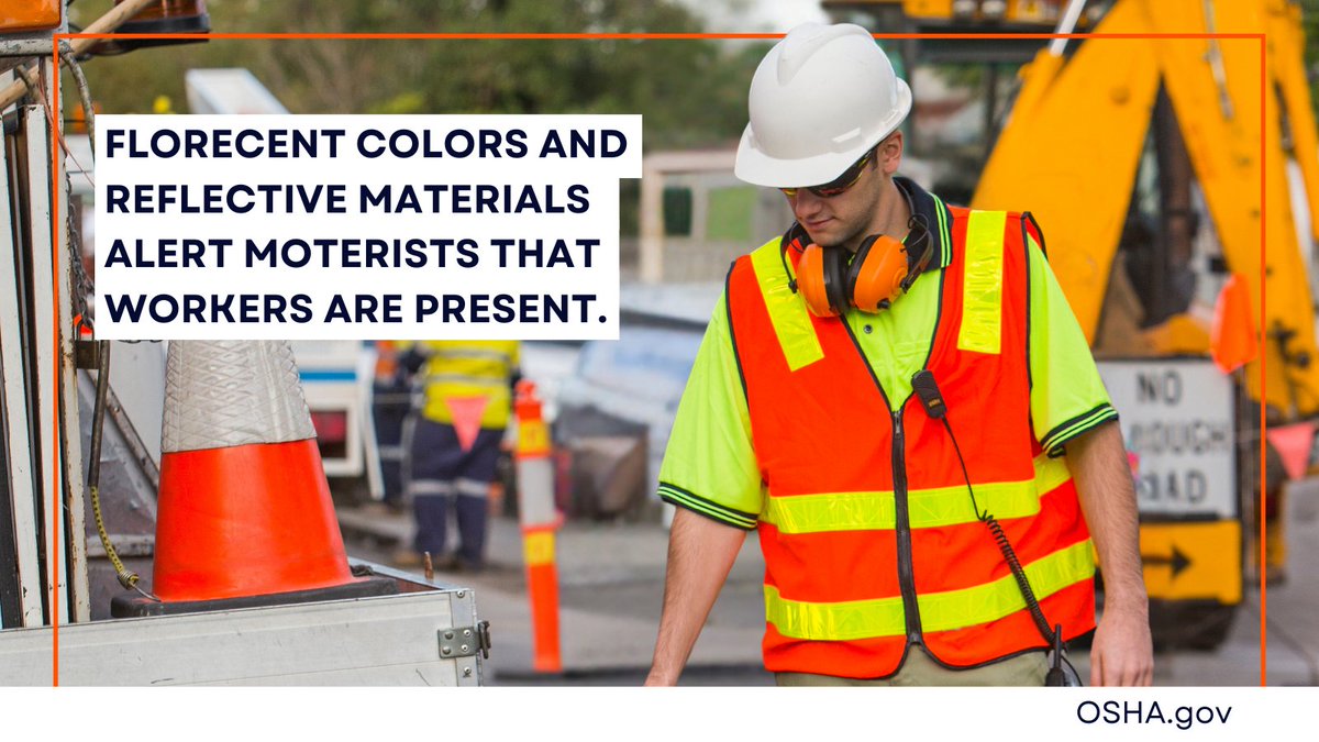 National Work Zone Awareness Month might be ending, but our commitment to safety never does! Make workers' safety in active work zones a priority all year round.

Learn how: osha.gov/sites/default/…
#WorkzoneSafety