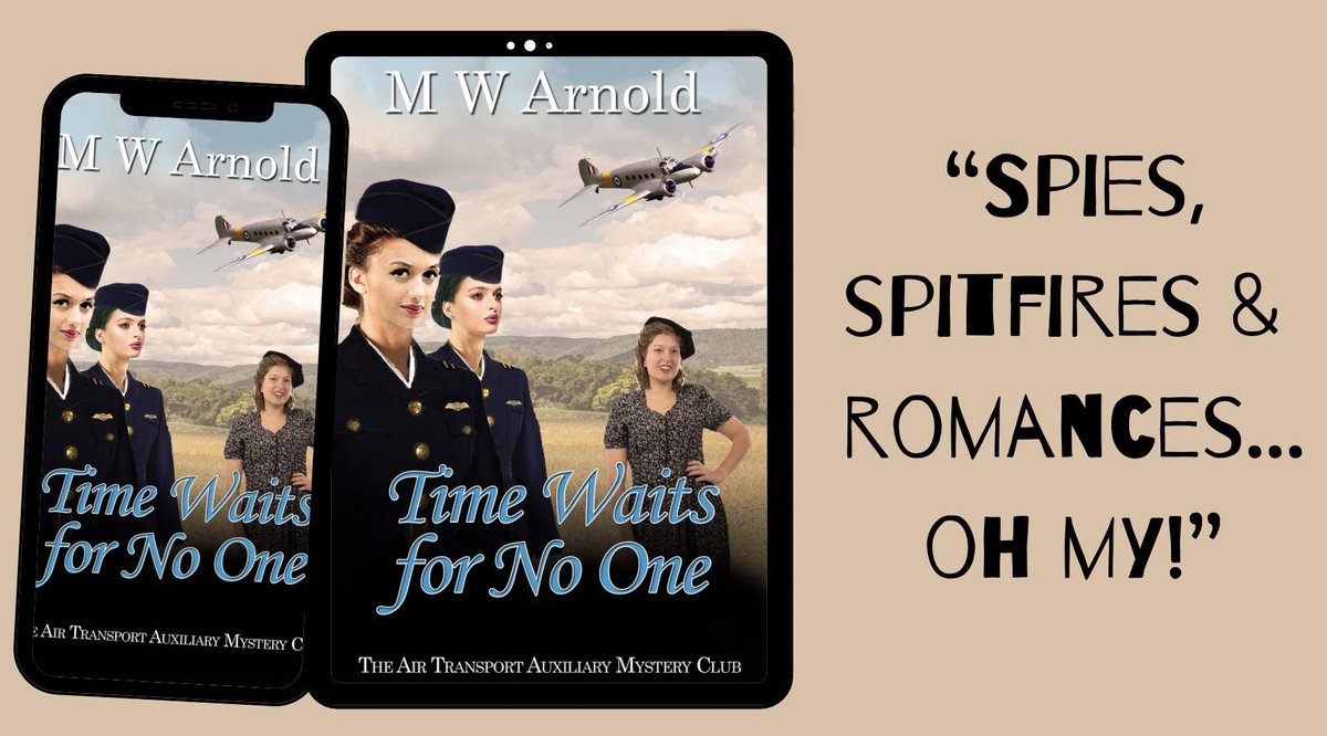 'M W Arnold has once again written an absorbing historical read full of strong women that leap off the pages...' #Review of 'Time Waits For No One’ by @bookishjottings mybook.to/TWFNO #Historical #mystery #Romance #BookTwitter #BookBoost @WildRosePress