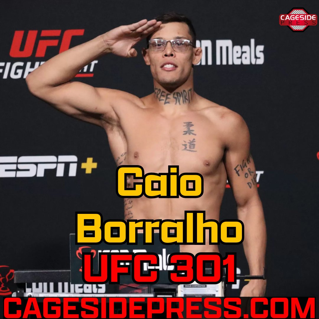 Caio Borralho (@BorralhoCaio) joined @GumbyVreeland as he prepares to face Paul Craig this weekend at #UFC301! He touches on the Fighting Nerds representing on the card, says he's ready for Craig to pull guard, and more! FULL INTERVIEW: youtube.com/watch?v=LGA3nl…