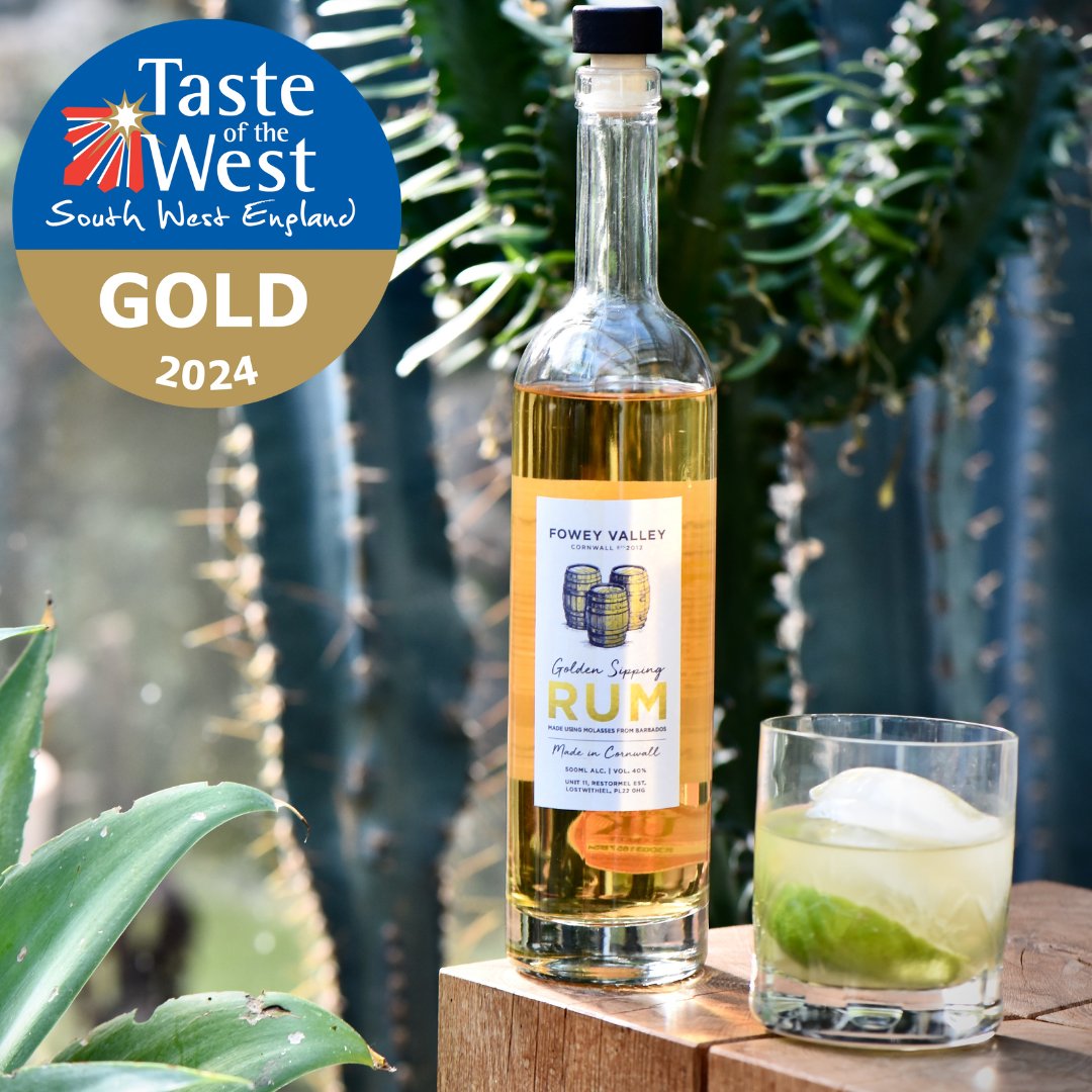 We're thrilled to share some golden news! Our exquisite Golden Sipping Rum has just clinched a Gold in the prestigious Taste of the West Product Awards 🎉 We're very proud of our team and achievement, as so much passion and hard work is poured into every sip!