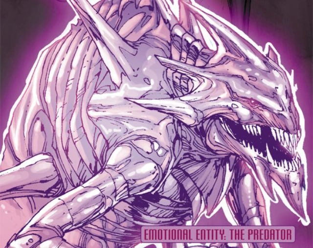 Endsanity's tweet image. While most were distracted with Mogo, Darkseid saw that as an opportunity to claim what was rightfully his. Appearing on Zamaron, his intended target was The Predator. Would the Star Sapphires be able to prevent such from happening?

“Surrender to hatred.”

#𝐖𝐀𝐑𝐎𝐅𝐋𝐈𝐆𝐇𝐓