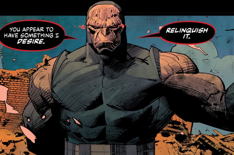 Endsanity's tweet image. While most were distracted with Mogo, Darkseid saw that as an opportunity to claim what was rightfully his. Appearing on Zamaron, his intended target was The Predator. Would the Star Sapphires be able to prevent such from happening?

“Surrender to hatred.”

#𝐖𝐀𝐑𝐎𝐅𝐋𝐈𝐆𝐇𝐓