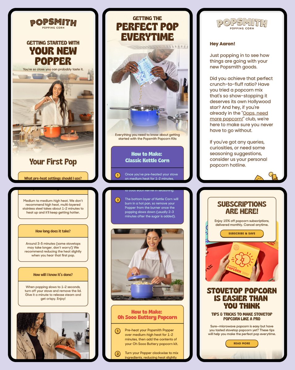 .<a href="/ilovepopsmith/">Popsmith</a>’s ecommerce funnel is a freaking masterclass. 

Top, middle, bottom, and back

Especially the ease + power of its approach to discount codes.

At the top …

Its cold-traffic landing page opens one-for-one with the video used on Meta: “3 Reasons Why You Need This