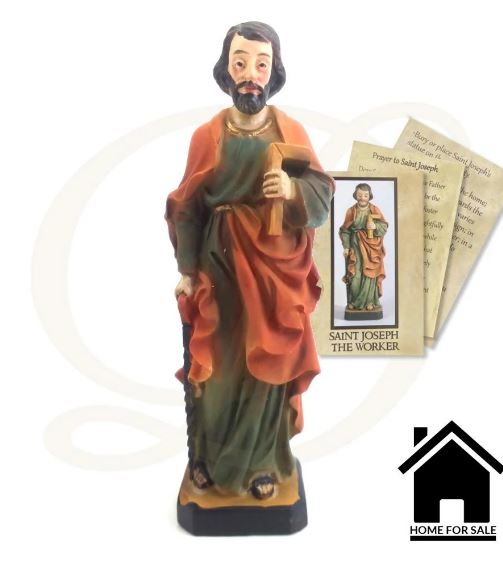 May 1 2024 #SaintJosephTheWorker is #celebrated. Over the years #StJoseph has become very popular with all things related to #RealEstate! In particular, #sellingaproperty. 🏡🏢shop.dicarlo.co/products/st-jo…