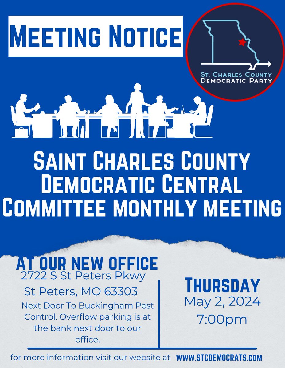 St Charles County Dems meeting! #moleg #stcharlesmo