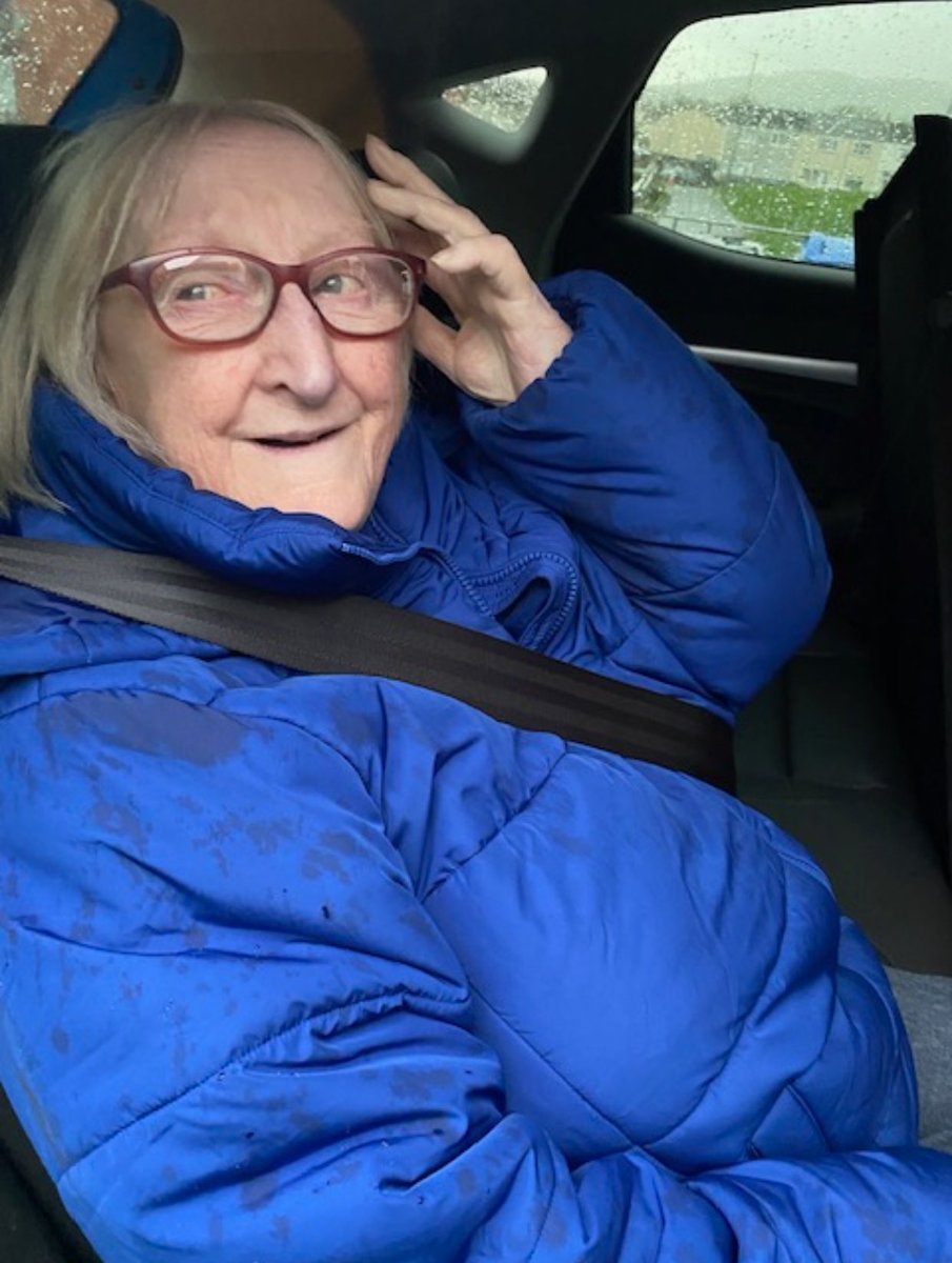 SHARE_Scotland's tweet photo. Happy New Car 🚙 Day!!
Mary and Maureen from Kennedy Court Service picked up their first ever new car. Here’s to many sunshine ☀️ filled fun days exploring. …..Mary got the car to match her coat haha! Big fan of the colour blue!!!! 💙 https://t.co/jGS86e6bbv
