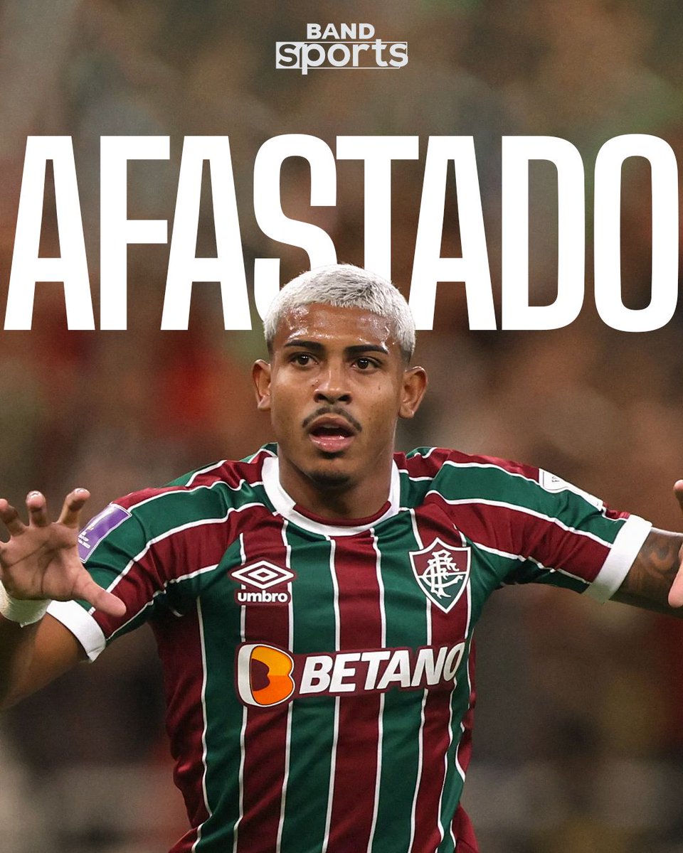 Em nota, o Fluminense informou que John Kennedy foi afastado por tempo indeterminado após chegar novamente atrasado no treino. Alexsander, Kauã Elias e Arthur foram reintegrados e estão à disposição do técnico Fernando Diniz. ⚠️ #BandSports #Fluminense #JohnKennedy #Flu