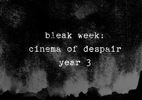 BLEAK WEEK IS BACK! One of the best times of the year returns to @am_cinematheque June 1-7. They’ll be showing 44 films, starting with Panic In Needle Park & Scarecrow with Q&As with Al Pacino & Jerry Schatzberg @ the @EgyptianLA . Full lineup will be announced May 2. 😍