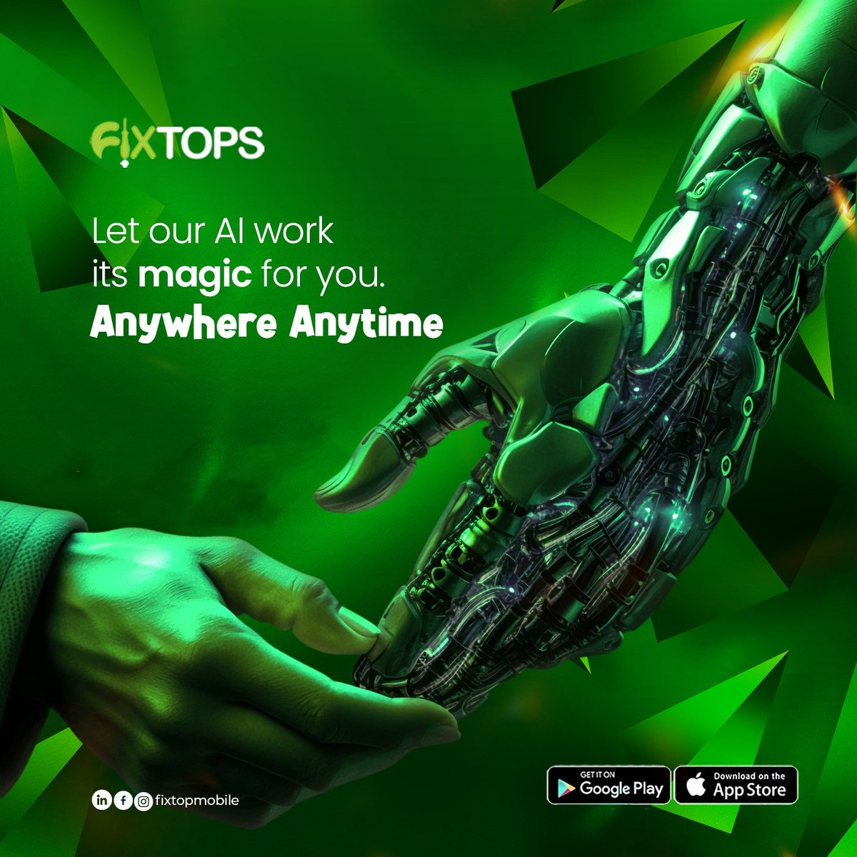 FixtopsNG's tweet image. Our AI-powered platform ensures quick diagnoses and efficient fixes, so you can get back to what you love. Anywhere Anytime 
.
.
.
fixtops AI coming soon...
#Fixtops2.0 #AIRepair #Efficiency #Techsolution #Techrepair #WeComeToYou #Laptop #QuickService #AffordableService