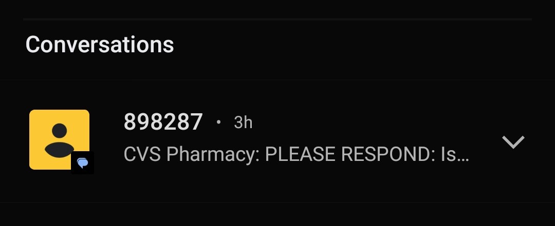 i filled your prescription, please respond