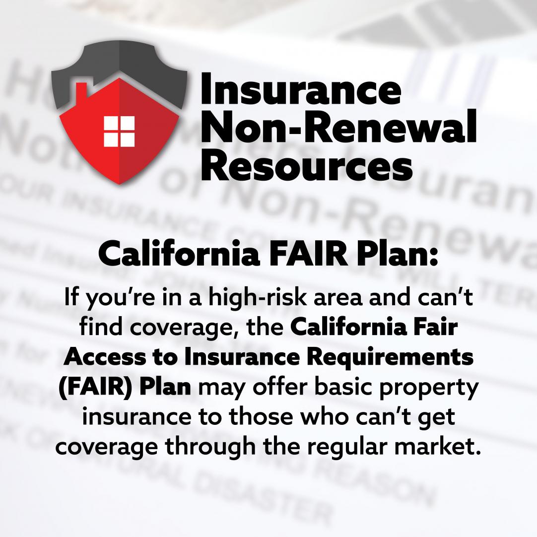 If you feel your insurer has unfairly cancelled or not renewed your policy, call the California Department of Insurance at 1-800-927-HELP (4357). #insurance