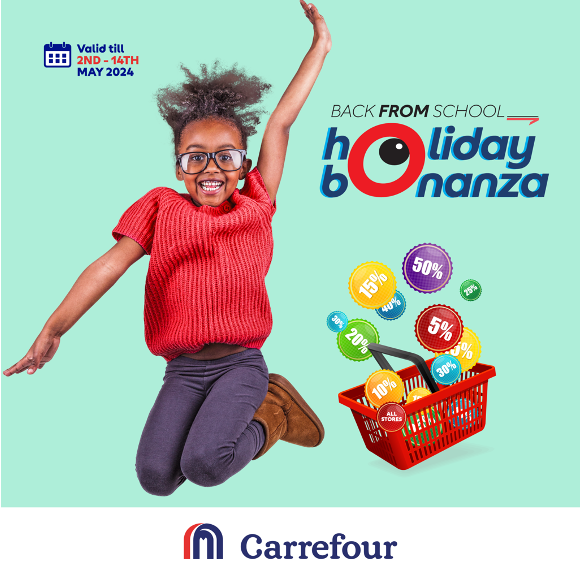 As the last school bells ring, the Carrefour Holiday Bonanza kicks off the celebration🤩. Shop for snacks, drinks, electronics, and so much more to keep your children happy and healthy🤸🏼 throughout the holidays🥳 #MoreForYou #GreatMoments @MajidAlFuttaim
