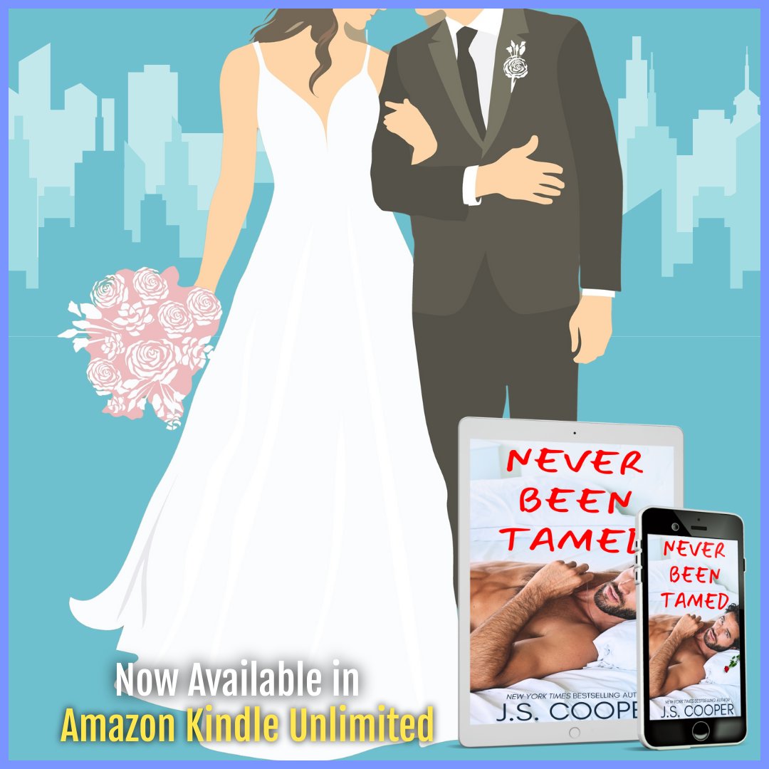 💍NEVER BEEN TAMED IS NOW LIVE IN KU!💍

Get your copy: amazon.com/Never-Been-Tam…

#steamyromcom #kindleunlimitedromance #romcombook #bookishfriends #bookrecommendation #spicyromance
@JSCooperauthor