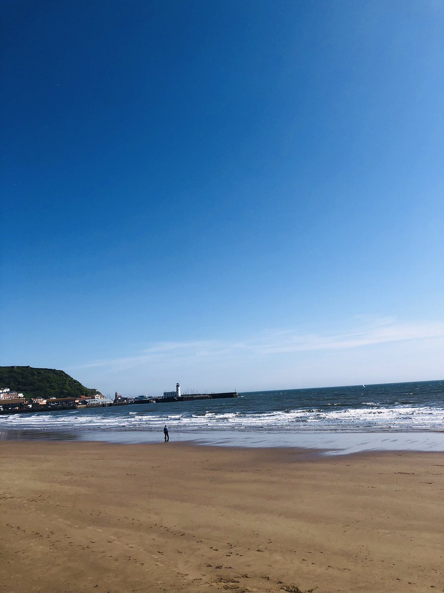 Went for a cold water swim
in here today.  It felt truly amazing.   

Not quite so amazing was tripping up in my flip flops afterwards and face planting the pavement.  

Anyway, here’s some photos I took before it all went wrong 🥴 #scarborough #seaswimming #clumsygit