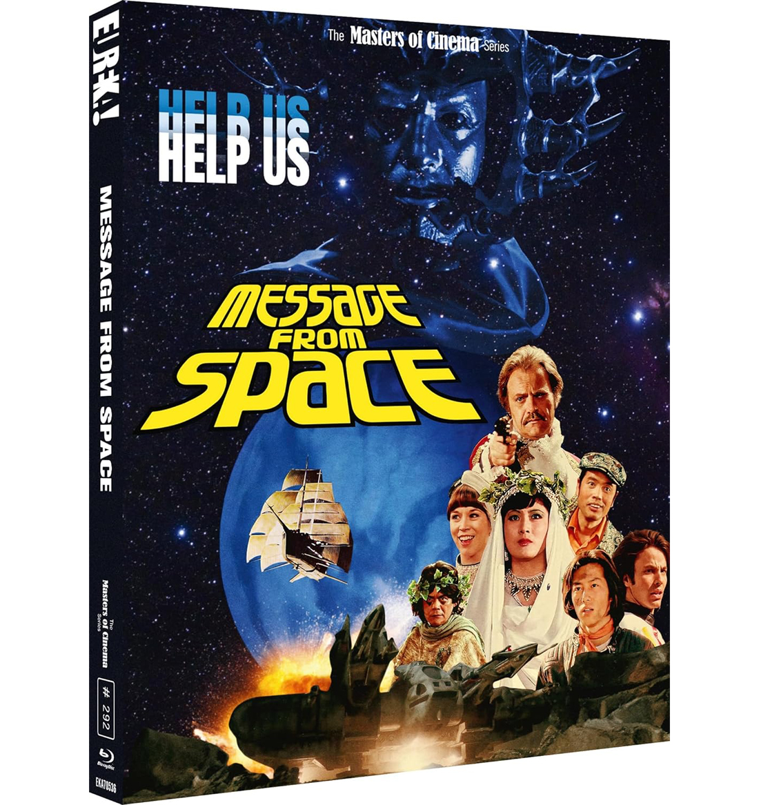 Director Fukusaku Kinji's response to the worldwide success of STAR WARS, the science fiction adventure MESSAGE FROM SPACE is being released on Blu-ray by @Eurekavideo as part of the @mastersofcinema series on 22 July tinyurl.com/4867w33v