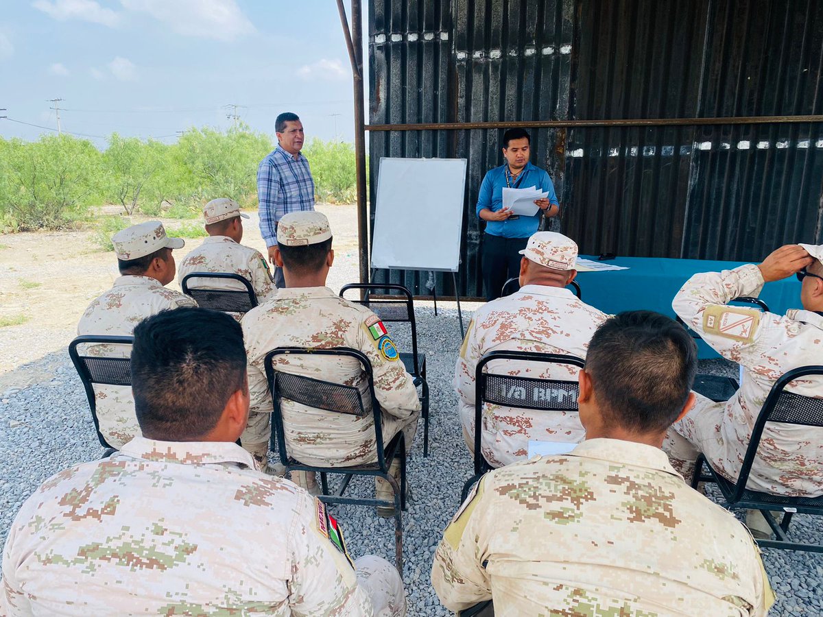 #RegiónCentro
Continuamos en talleres de capacitación a elementos de la 47a Zona Militar y de la Guardia Nacional en temas de llenado de Informe Policial Homologado #IPH, flagrancia, niveles de contacto y uso de fuerza.
• 14° Regimiento de Caballería Motorizada.
•10a  Compañía