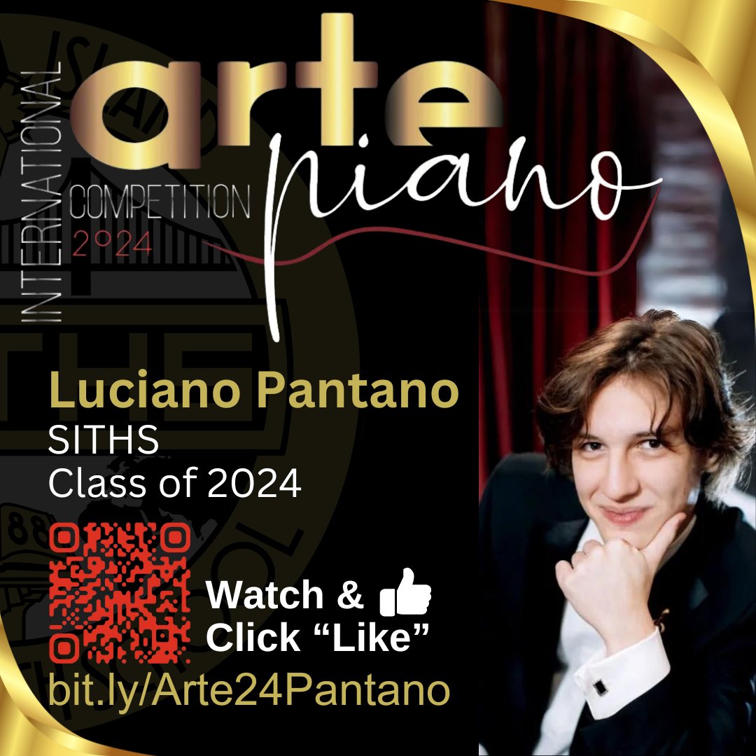 Watch & “Like” @SITech_HS’s Class of 2024, Luciano Pantano’s ArtePiano 2024 International Competition submission at bit.ly/Arte24Pantano. @CSD31SI @ArtsEd_SI_BKS