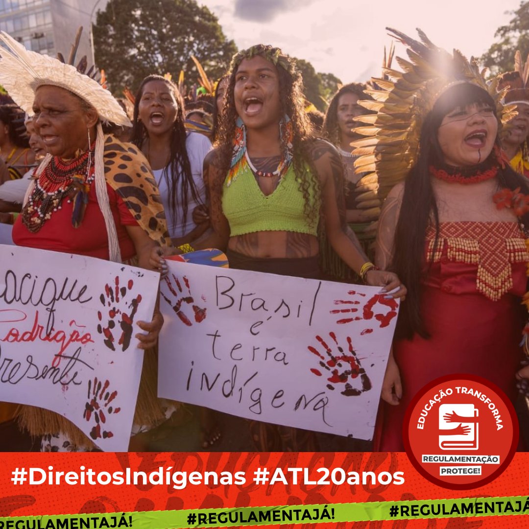 Acampamento Terra Livre: 20 anos de luta e resistência indígena no Brasil.

#saibamais: cutt.ly/meqQRQCk

#ATL20anos #DireitosIndígenas #ResistênciaIndígena #ATL2024