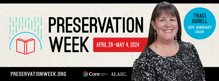 It's #PreservationWeek and ACRL has a number of resources to help you celebrate! Visit ACRL Insider to check them out and head over to the Preservation Week website to learn more about this year's theme, Preserving Identities. bit.ly/3UC4LCv
