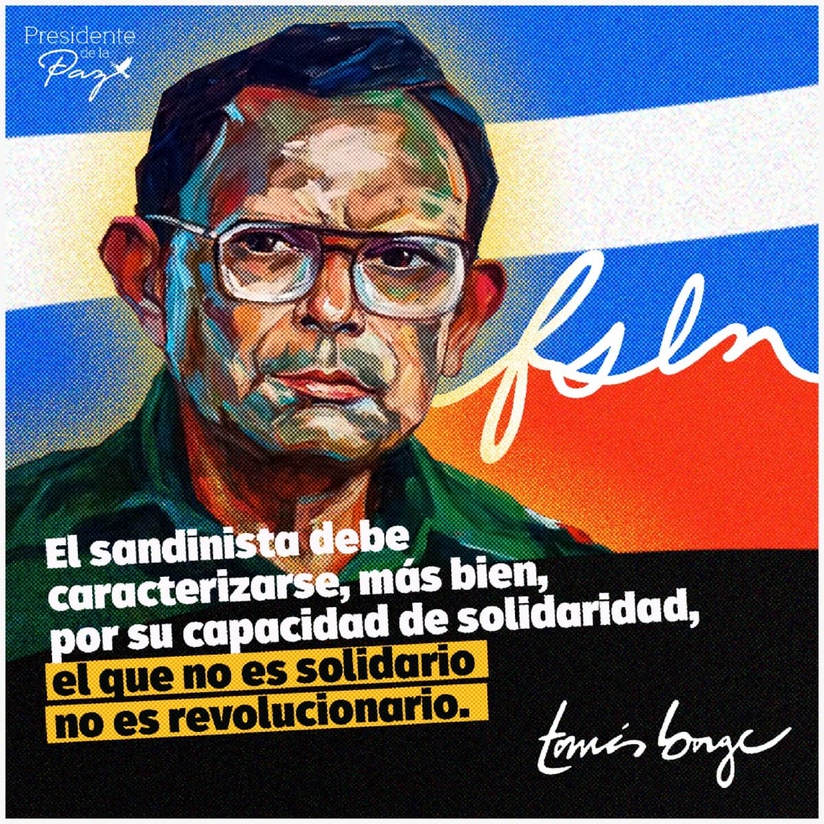 Comandante Tomás Borge Martínez,un revolucionario incansable y defensor de la justicia social. Su legado perdura en la lucha por la libertad y la dignidad de nuestro pueblo. 12º aniversario de su paso a la inmortalidad. #UnidosEnVictorias #SoberaniayDignidadNacional