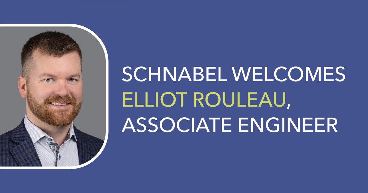 Elliot Rouleau is a professional engineer with over 12 years of experience across various sectors, including mining, power, transportation, infrastructure, and pipelines. He will be working on developing relationships with clients in the Great Lakes Region. #SchnabelEngineering