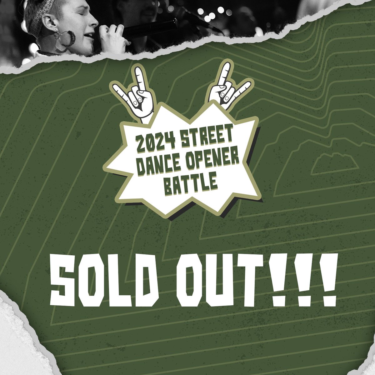 Tickets for this weekend's Street Dance Opener Battle are now SOLD OUT! See you all on Saturday night!