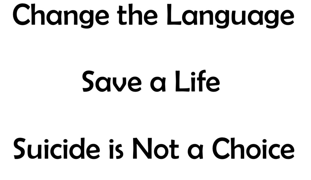 @TracyBrabin @KarenSykes2 @3dadswalking @AndyBurnhamGM @TempleNewsam @PAPYRUS_Charity EDUCATION Our suicide prevention campaign We need change NOW Please remember that suicide is not a choice Never make people feel worse or guilty for feeling suicidal 🛑STOP educating that suicide is a choice Suicide is due to illness SUICIDE Not a sin Not a crime Not a choice